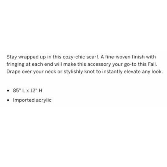 Victoria’s Secret Scarf - Picture 3 of 3